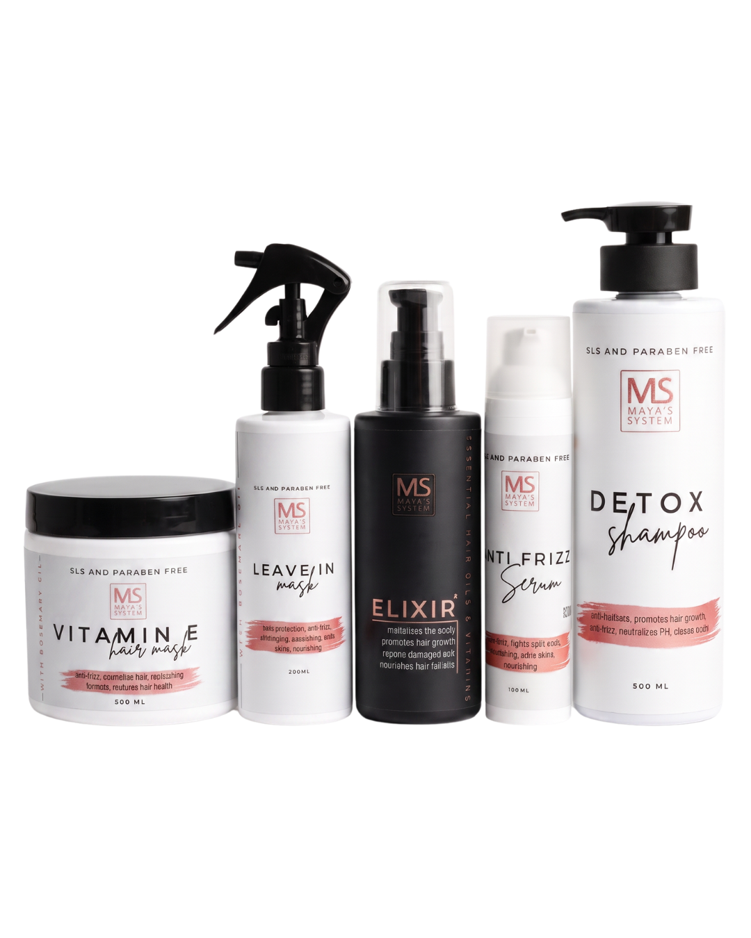 Sale: Maya's System Full Treatment + Elixir+ hair oil